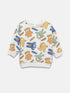LC Waikiki Crew Neck Printed Long Sleeve Boy Sweatshirt and Trousers 2-Pack Set